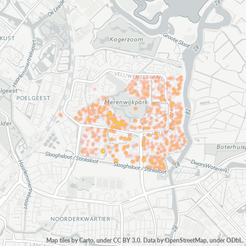 Dami ng Negosyo sa Postal Code 2317 - Leiden, Provincie Zuid-Holland