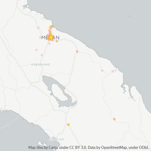 Dami ng Negosyo sa Postal Code 20212 - Medan, Sumatera Utara