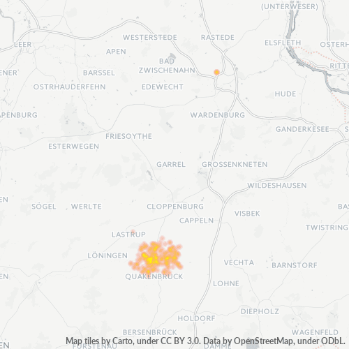Dami ng Negosyo sa Postal Code 49632 - Essen, Lower Saxony