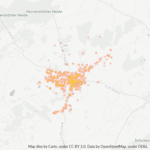 Dami ng Negosyo sa Postal Code 49757 - Vrees, Lower Saxony