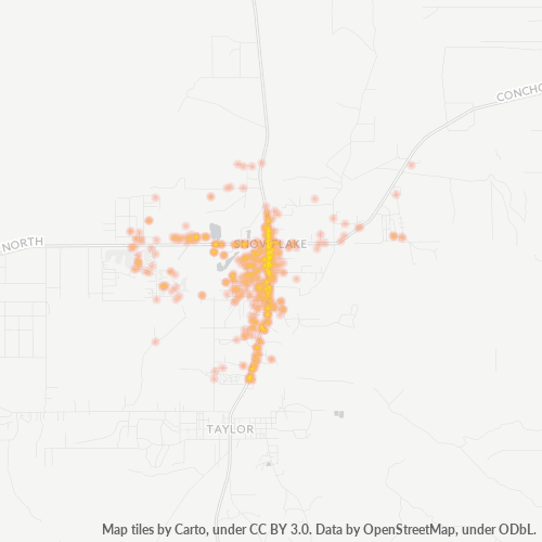 Mkusanyiko wa Biashara katika Posta 85937 - Snowflake, Arizona