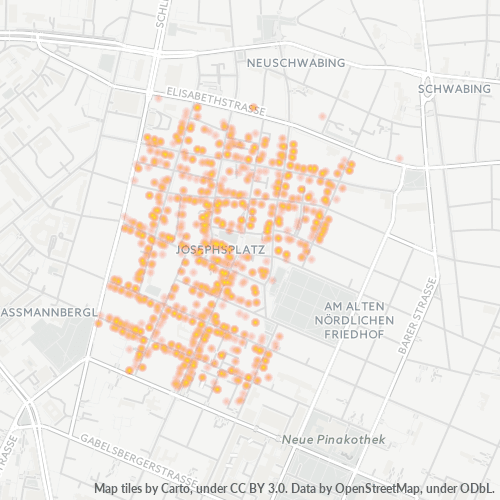 Dami ng Negosyo sa Postal Code 80798 - Munich, Baviera