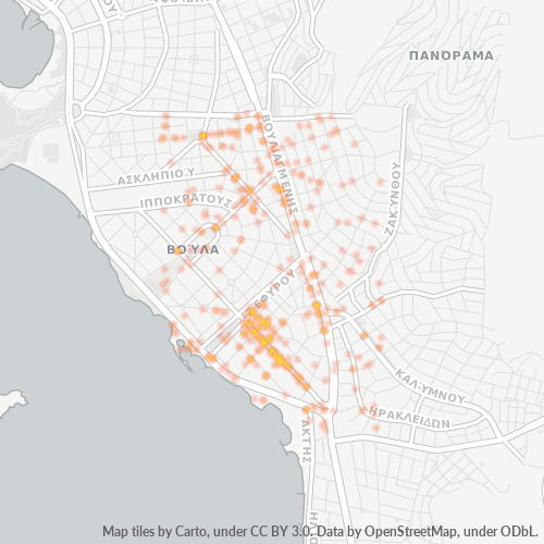 Dami ng Negosyo sa Postal Code 166 73 - Voúla, Attica