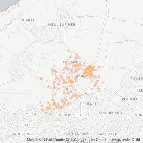 Dami ng Negosyo sa Postal Code 17140 - Lagord, Poitou-Charentes