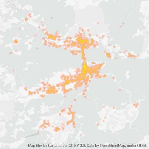 Business Concentration in Postal Code 58840 - Plettenberg, North Rhine-Westphalia