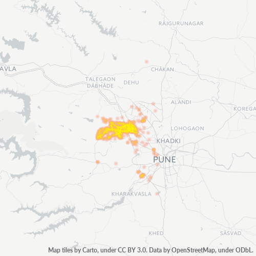 Dami ng Negosyo sa Postal Code 411057 - Pune, Maharashtra
