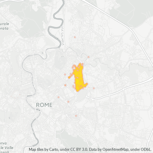 Dami ng Negosyo sa Postal Code 00162 - Roma, Lazio