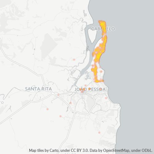 Dami ng Negosyo sa Postal Code 58310-000 - Cabedelo, Paraíba