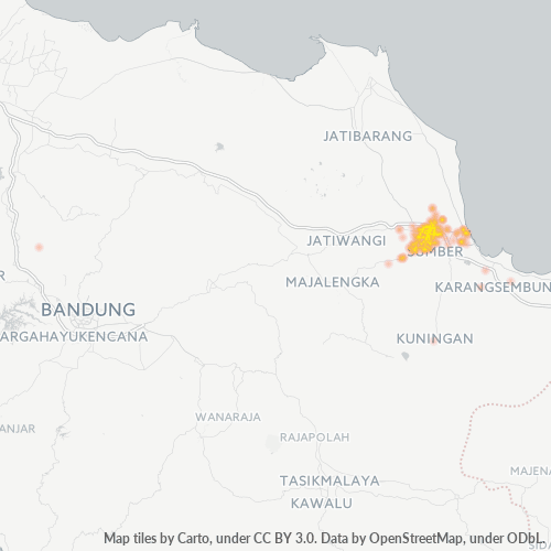 Dami ng Negosyo sa Postal Code 45155 - Plumbon, Kanlurang Java
