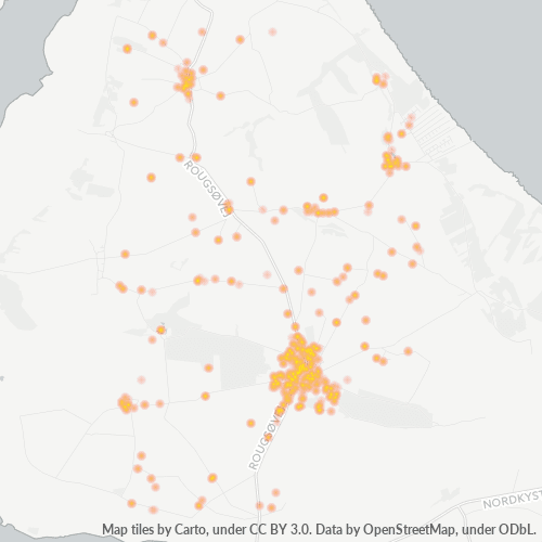 Dami ng Negosyo sa Postal Code 8950 - Region Midtjylland