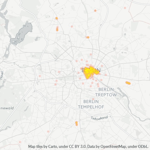 Konsentrasi Bisnis di Kode Pos 10178 - Berlin