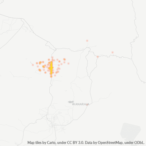 Bedrijfsconcentratie in Postcode 44153 - Garut, West-Java