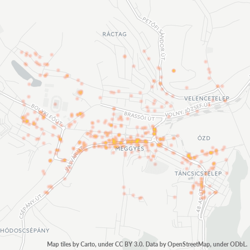 Dami ng Negosyo sa Postal Code 3600 - Ózd, Borsod-Abauj Zemplen county
