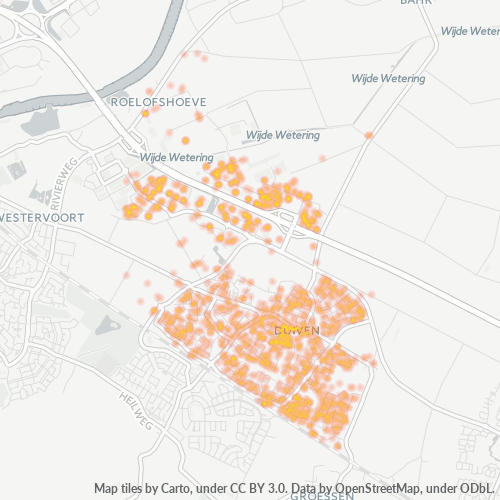 Dami ng Negosyo sa Postal Code 6921 - Duiven, Provincie Gelderland
