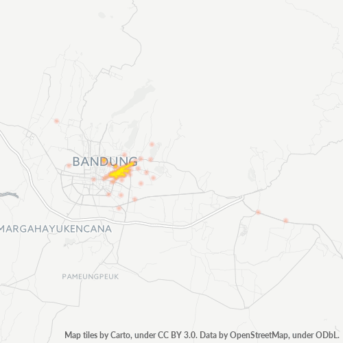 Dami ng Negosyo sa Postal Code 40271 - Bandung, Kanlurang Java