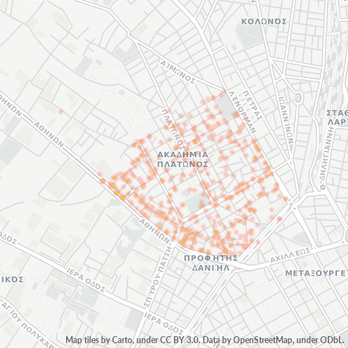 Dami ng Negosyo sa Postal Code 104 41 - Atenas, Attica