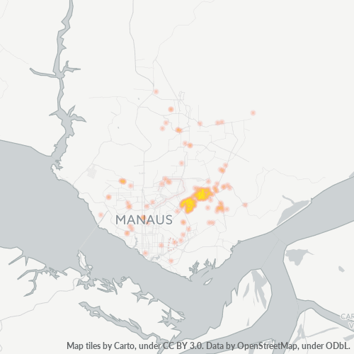Dami ng Negosyo sa Postal Code 69082-000 - Manaus, Amazonas