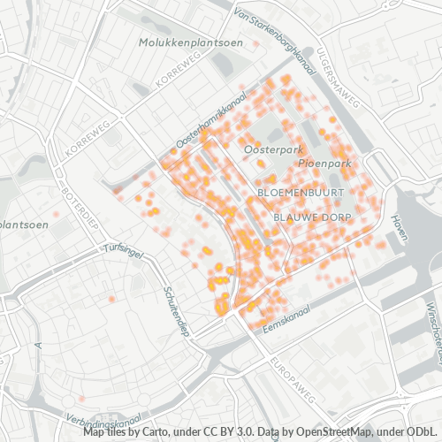 Dami ng Negosyo sa Postal Code 9713 - Groningen, Provincie Groningen