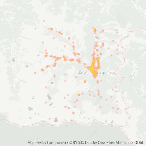 Business Concentration in Postal Code 31110 - France