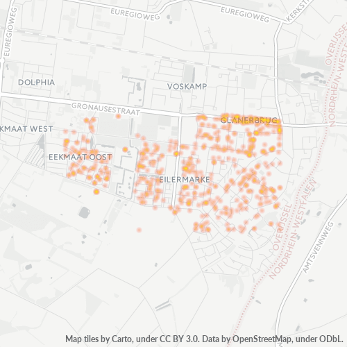 Dami ng Negosyo sa Postal Code 7534 - Enschede, Provincie Overijssel