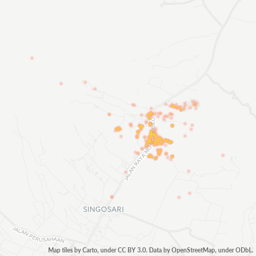 Dami ng Negosyo sa Postal Code 65216 - Malang, Silangang Java