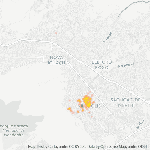 Dami ng Negosyo sa Postal Code 26530-000 - Nilópolis, Rio de Janeiro
