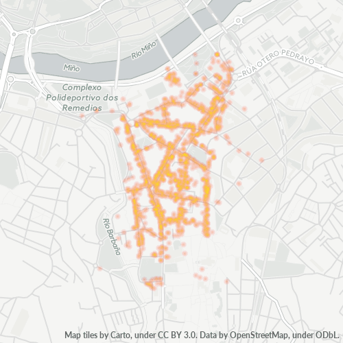 Dami ng Negosyo sa Postal Code 32003 - Ourense, Galicia (Espanya)