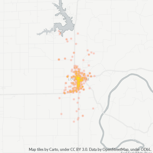 Mkusanyiko wa Biashara katika Posta 47553 - Loogootee, Indiana
