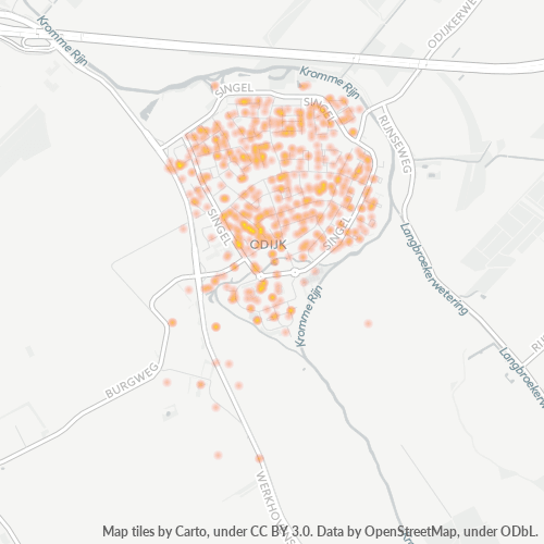 Dami ng Negosyo sa Postal Code 3984 - Odijk, Provincie Utrecht