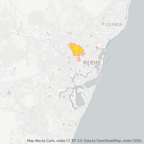 Dami ng Negosyo sa Postal Code 52050-000 - Recife, Pernambuco