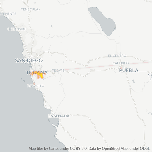 Dami ng Negosyo sa Postal Code 22226 - Tijuana, Baja California
