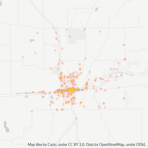 Mkusanyiko wa Biashara katika Posta 46148 - Knightstown, Indiana
