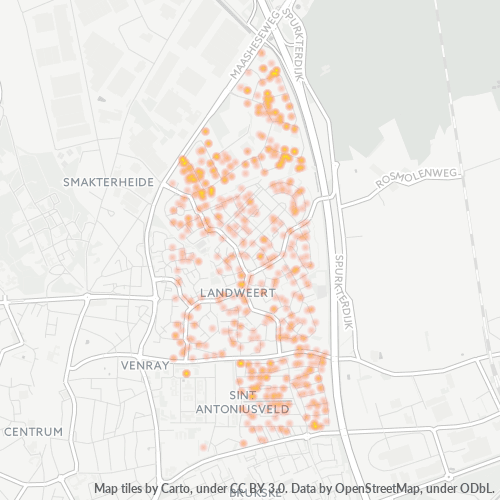 Dami ng Negosyo sa Postal Code 5803 - Venray, Provincie Limburg