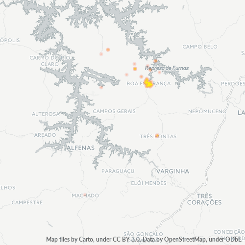 Dami ng Negosyo sa Postal Code 37170-000 - Boa Esperança, Minas Gerais