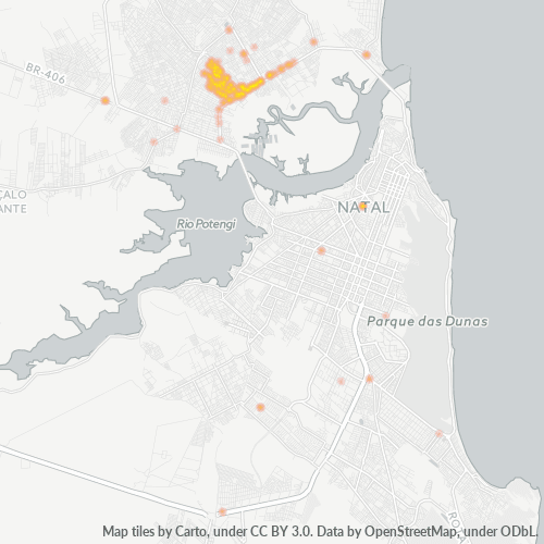 Dami ng Negosyo sa Postal Code 59110-000 - Natal, Rio Grande do Norte