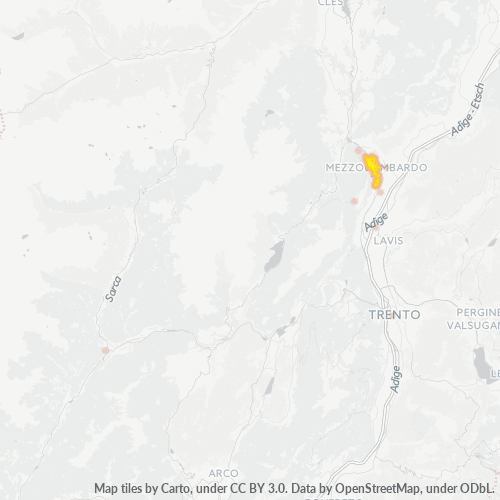 Dami ng Negosyo sa Postal Code 38017 - Italya