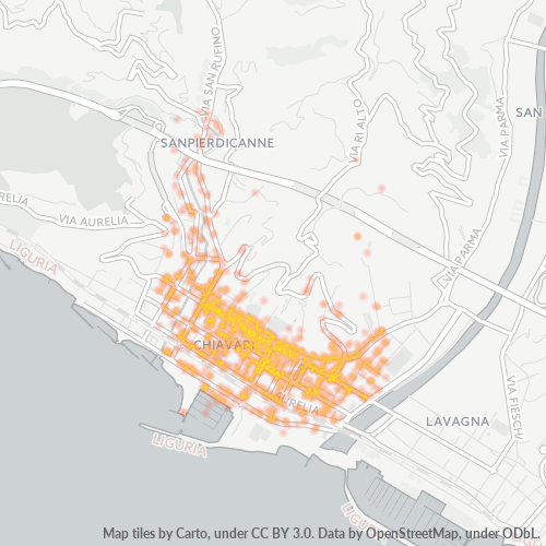 Dami ng Negosyo sa Postal Code 16043 - Genoa, Liguria