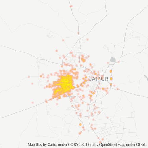 Dami ng Negosyo sa Postal Code 302021 - Jaipur, Rajasthan