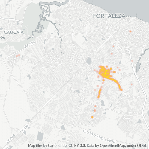 Dami ng Negosyo sa Postal Code 60741-000 - Fortaleza, Ceará