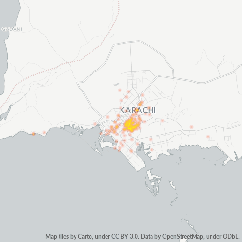 Dami ng Negosyo sa Postal Code 75400 - Karachi, Sindh