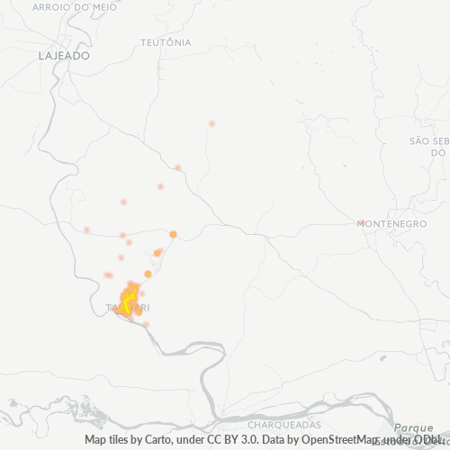 Dami ng Negosyo sa Postal Code 95860-000 - Taquari, Rio Grande do Sul