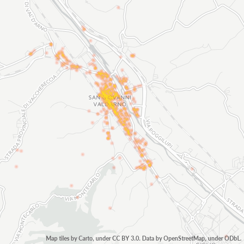 Dami ng Negosyo sa Postal Code 52027 - Italya