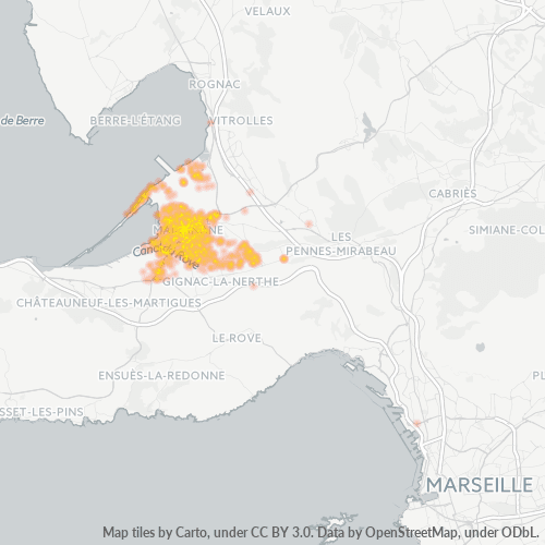 Dami ng Negosyo sa Postal Code 13700 - Marignane, Provence-Alpes-Côte d'Azur