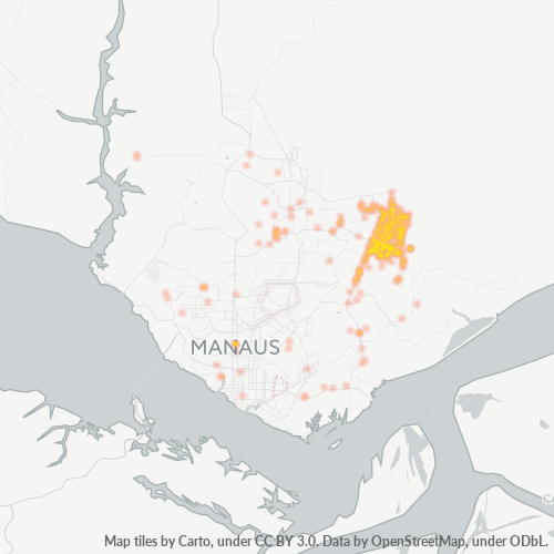Dami ng Negosyo sa Postal Code 69088-000 - Manaus, Amazonas
