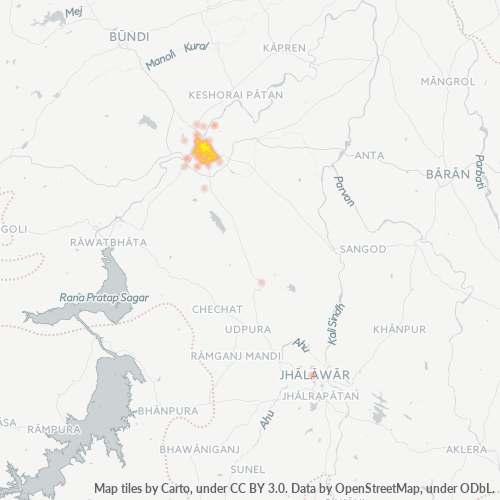 Dami ng Negosyo sa Postal Code 324007 - Kota, Rajasthan