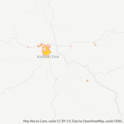 Dami ng Negosyo sa Postal Code 36202-000 - Barbacena, Minas Gerais