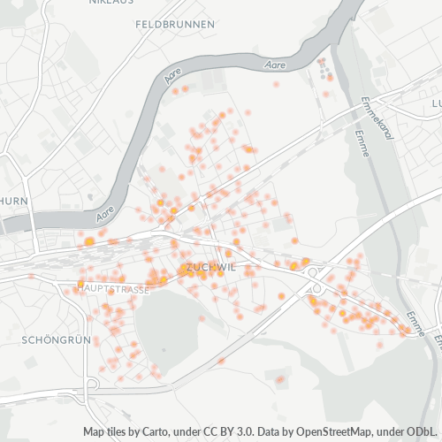 Dami ng Negosyo sa Postal Code 4528 - Kanton Solothurn