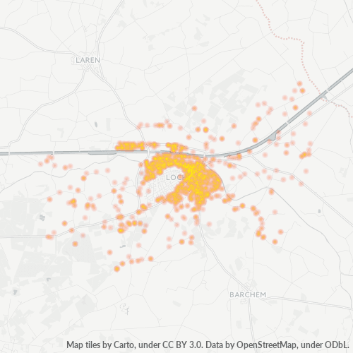 Dami ng Negosyo sa Postal Code 7241 - Lochem, Provincie Gelderland