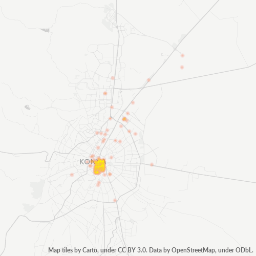 Dami ng Negosyo sa Postal Code 42200 - Konya, Konya Province