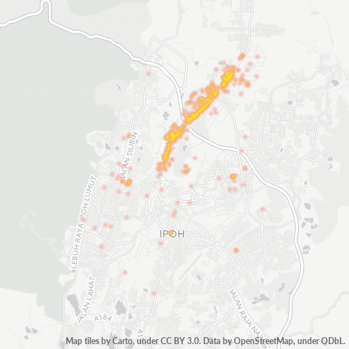 Dami ng Negosyo sa Postal Code 30010 - Ipoh, Perak